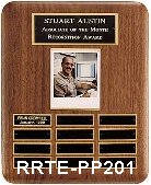 solid walnut perpetual plaque - rrte-pp201 small view
